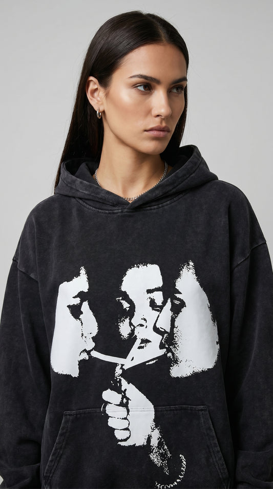 OT 3 SMOKERS HEAD HOODIE