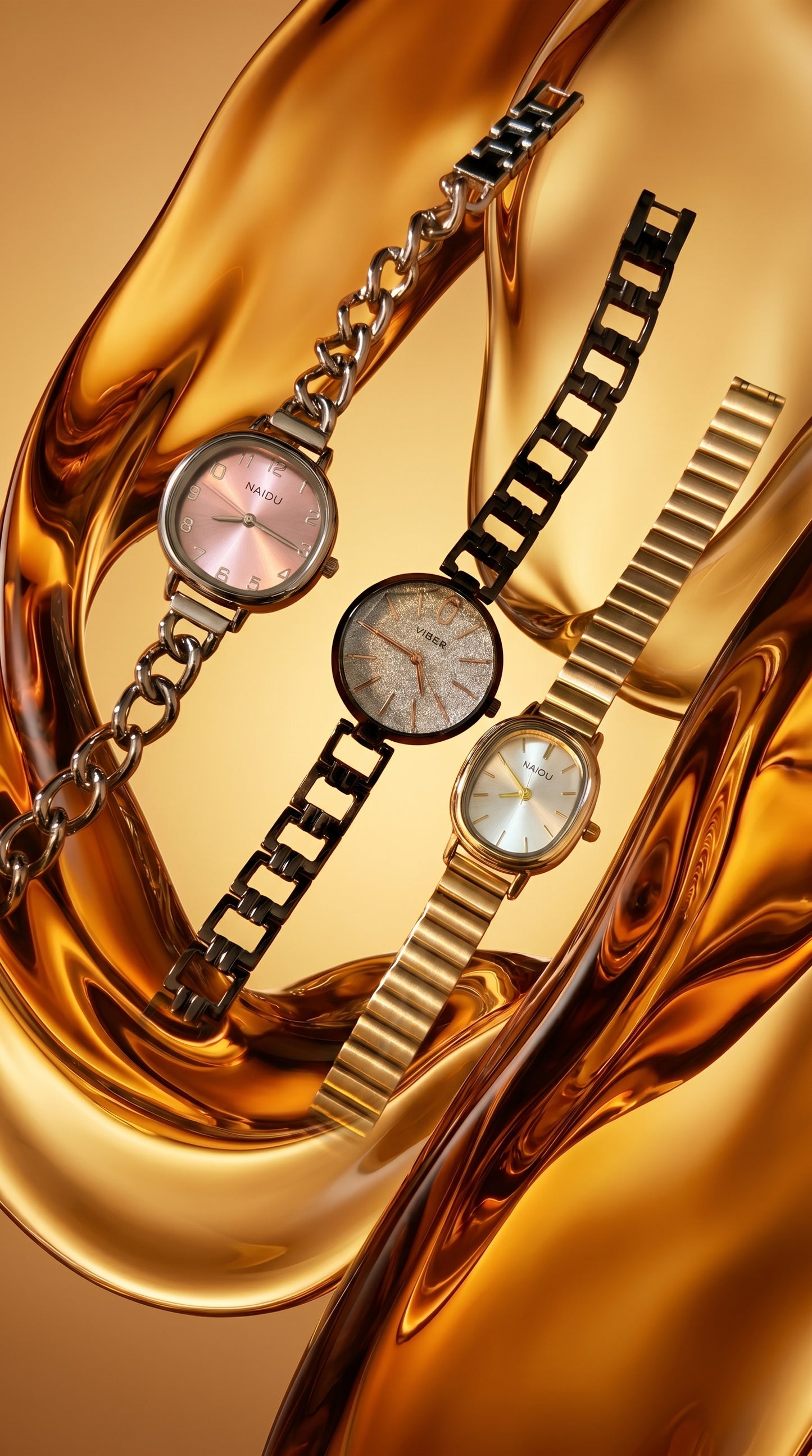 OT Midnight Watch | Minimal Bracelet Timepiece