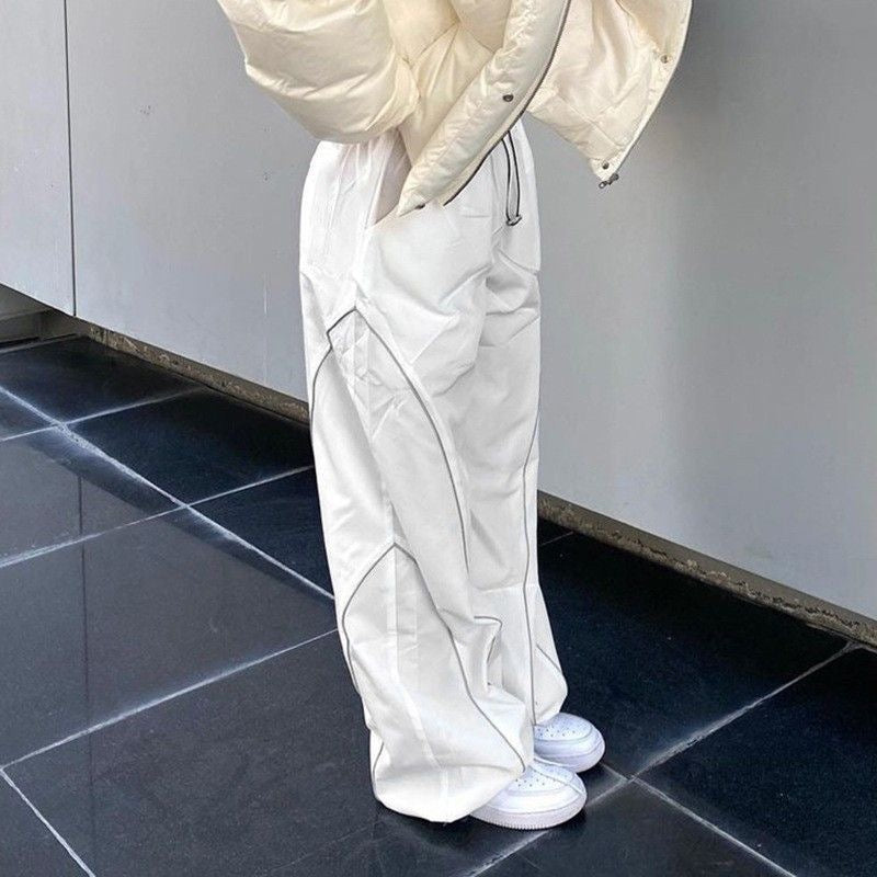 Storm Wide-Leg Parachute Trousers