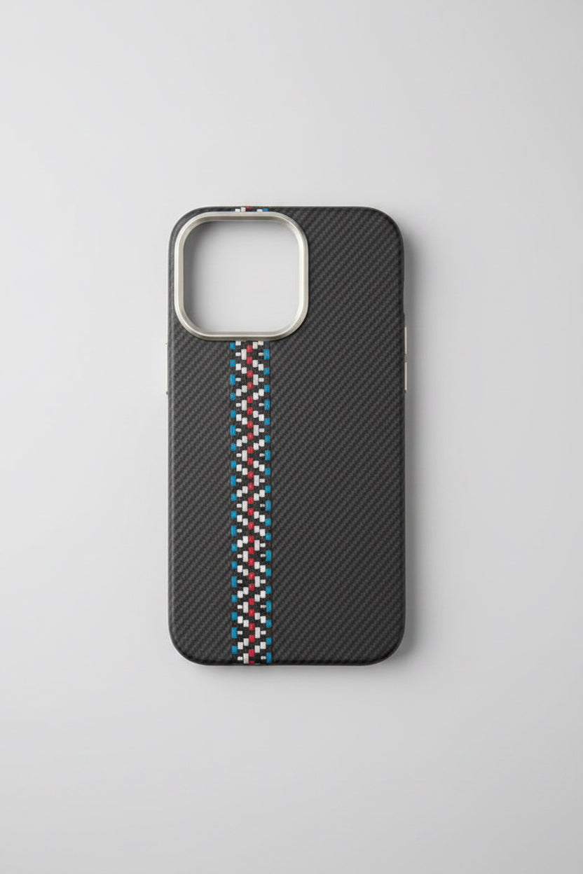 Carbon Fiber Racing Stripe Case