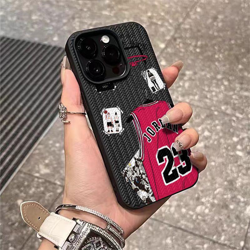 Michael Jordan 23 Jersey Black iPhone 14 Pro Max Case Basketball 