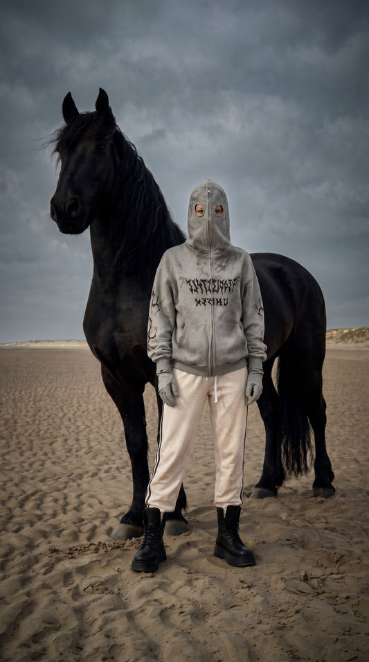 OT Phantom Zip Hoodie | Balaclava Mask Streetwear